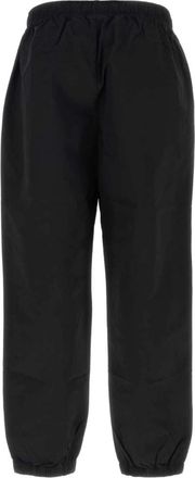 Marcelo Burlon Zwarte Nylon Broek - Heren - Sweatpants - Zwart - S - Nylon - Broeken