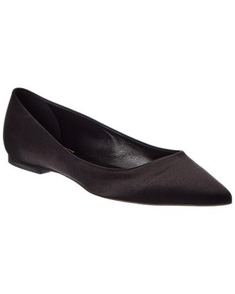 Roger Vivier Satin Ballerina Flat