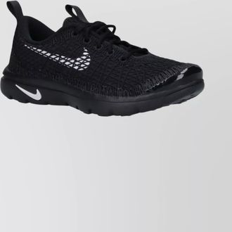 Comme Des Garçons casual round toe sneakers with pull tab