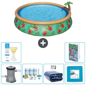 Bestway Piscina Bestway Fast Set Redonda - 457x84 Cm - 7-piezas S188