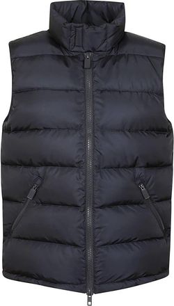 Aspesi Gewatteerd Vest - Heren - Bodywarmers - Blauw - XL - Nylon - Jassen