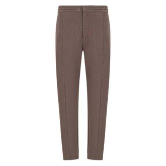 Emporio Armani Waffle Jersey Travel Essentials Trousers, Size Large