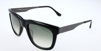 Italia Independent I-I MOD 0803 009.ACE Mens Sunglasses Black Size 52