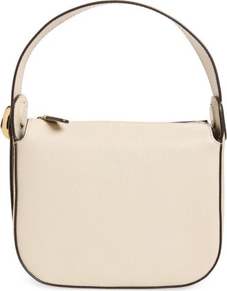 Madewell The Sculpted Metal Wristlet Bag in Vintage Muslin at Nordstrom