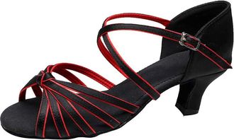 Generic Dance Shoes Womens Glitter, Leather Shoes Womens Summer, Low Heel Belt Buckle Sandals Flat Casual Shoes Shoes Latin Womens Shoes Dance High Heels Shoe