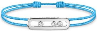 Messika Care Diamond Cord Bracelet in White Gold at Nordstrom