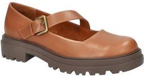 Bella Vita Quincy Mary Jane Flat in Camel Leather at Nordstrom Rack, Size 10