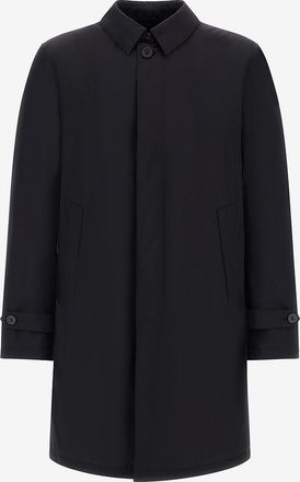 Herno Einfarbiger Regenmantel