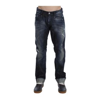 Acht Acht, Heren, Jeans, Blauw, Maat: W34 Katoen