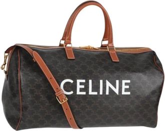 Celine Pre-owned Vintage Weekendtas - Dames - Vintage Weekendtas - Zwart - ONE Size - Vintage