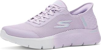 Skechers Go Walk Flex Hands Free Slip-Ins - Grand Entry Womens Shoes Lavender/Aqua : 10.5 B - Medium, Textile
