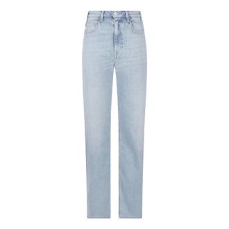 AG - Adriano Goldschmied Jeans, Dames, Blauw, W28, Denim, Straight Jeans