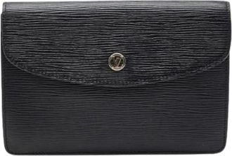 Louis Vuitton Pre-owned Wallets, female, Black, Size: ONE SIZE Pre-owned Epi Shoulder Bag