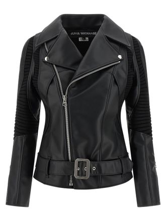 Junya Watanabe Womens Knitted Insert Jacket