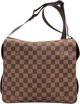 Louis Vuitton Pre-owned Vintage Damier Schoudertas - Dames - Vintage Schoudertas - Bruin - ONE Size - Vintage