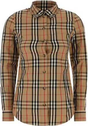 Burberry Sweater - Dames - Overhemden - Veelkleurig - XS - Overhemden