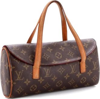 Louis Vuitton Sonatine Handbag Monogram Canvas satchel - Bruin