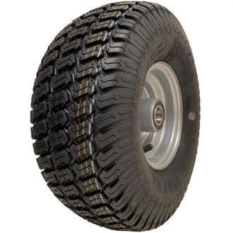 OEM Rueda De Cortac&eacute;sped - Parnells - 15x6.00-6 - Eje 65 Mm - Llanta De Acero - Rodamientos De Bolas