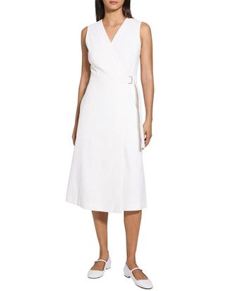 Theory Aline Wrap Dress