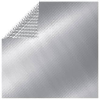 vidaXL Cubierta De Piscina Pe Plateado 975x488 Cm Vidaxl