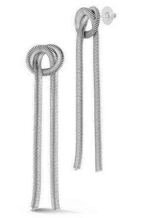 Glaze Jewelry Love Knot Earrings in Silver at Nordstrom Rack