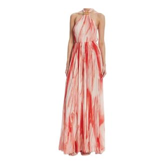 Elisabetta Franchi Maxi Dresses, female, Multicolor, Size: XS Maxi Dress