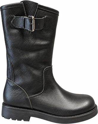 Paura High Boot - Heren - Hoge Laarzen - Zwart - 43 EU - Leer - Schoenen