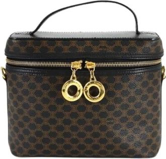 Celine Pre-owned Handbags, female, Multicolor, Size: ONE SIZE Pre-owned Vintage Vanity Bag