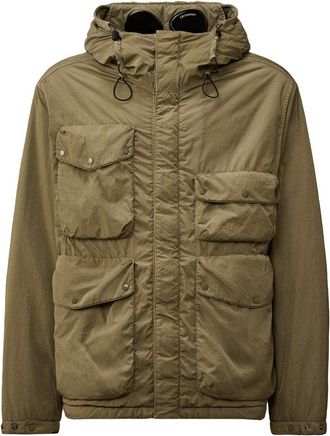 C.P. Company CHROME R GOGGLE JACKET Size: L, colour: BEIGE