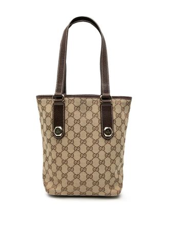 Gucci 2000-2015 GG Canvas Charmy shoulder bag - Brown
