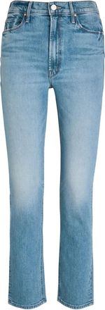 Mother Jeans con cinque tasche - Blu