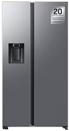 Samsung Side By Side Samsung Rs70f64ketef Nf 178x91 E Inox