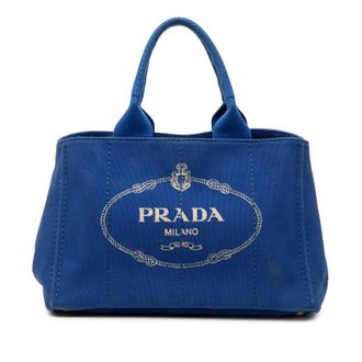 Prada Pre-owned Prada Canvas Canapa Logo Satchel Ladies ZRFS0ZWLPI03PFX4