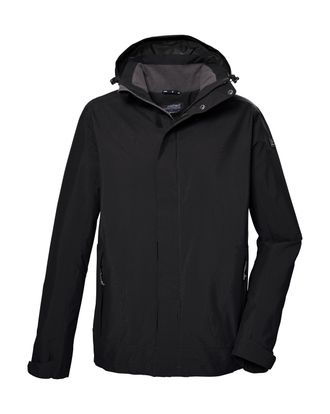 Killtec Outdoorjacke KILLTEC KOS 87 MN JCKT, Herren, Gr. 4XL, schwarz, Obermaterial: 100% Polyester;Futter: 100% Polyester, Jacken Outdoorjacke, Wasser- und w