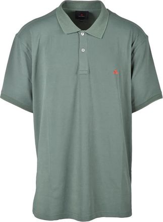 Peuterey Green Technical Polyamide-Blend Polo Shirt