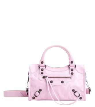 Balenciaga Pink Le City Mini Satchel