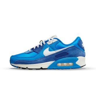 Nike Air Max 90 SE First Use - Heren - Sport - Blauw - Maat: 44 1/2 EU Leer