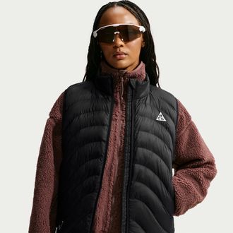 Nike Womens Nike ACG Lava Flow Therma-FIT ADV Vest in Black | IR2350-010