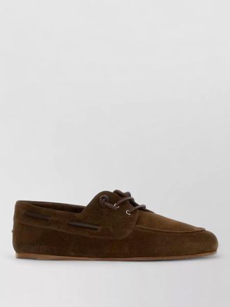 Dsquared2 suede college loafers rubber sole slipon