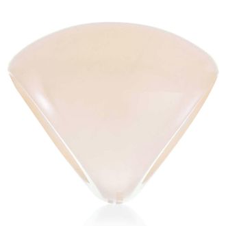 Saint Laurent Resin Egg-Shaped Ring, Size 6