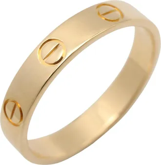 Cartier Yellow Gold Yellow Gold (18K) Band Ring (Pre-Owned)