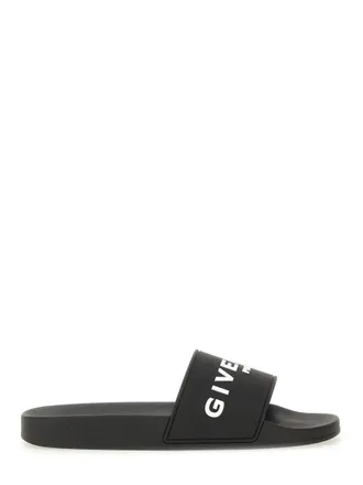 Givenchy Slide Sandal With Logo