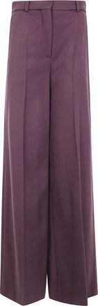 Joseph Flanellen Stretch Broek - Dames - Wijde Broeken - Bruin - M - Broeken