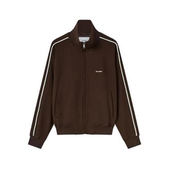 Axel Arigato Curb Track Jacket - Heren - Trainingsjackets - Bruin - M - Fitness