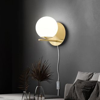 Trio Applique Pure Trio Lighting 1xe14 Ottone Opaco