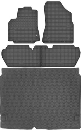 OEM Juego De Alfombrillas De Goma Para Peugeot Partner Ii Kombi (2008-2018) - Alfombrilla Para Maletero