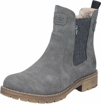 Rieker Chelsea Boot - Dames - Schoenen - Grijs - Maat: 42 EU
