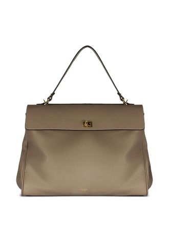 AVENUE 67 Borsa tote con chiusura a girello - Marrone