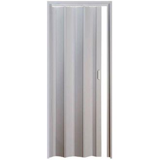 Pinto Pinto - Puerta Plegable De Interior En Kit De Pvc Mod. Simona Gris 82x210 Cm