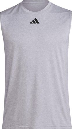 adidas Pregame Muscle Graphic T-Shirt in Medium Grey Heather/Black at Nordstrom Rack, Size Xx-Large